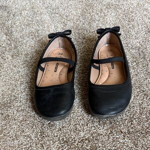 Wonder Nation Black Dress Shoes with Bow